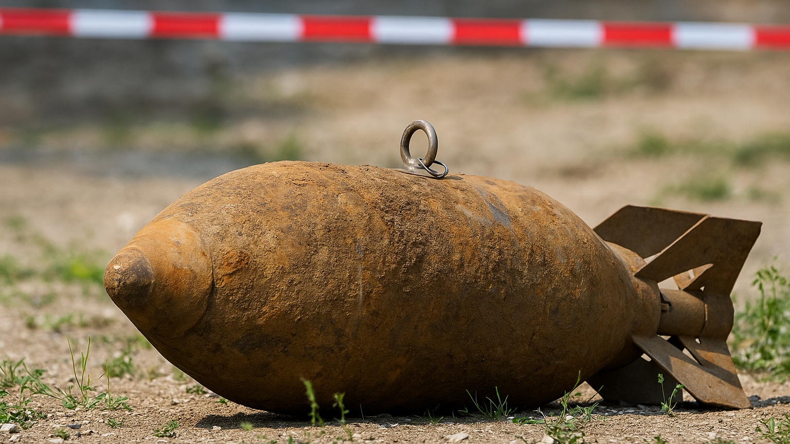 Weltkriegsbombe in Stuttgart-Untertürkheim entschärft